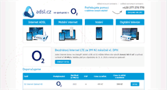 Desktop Screenshot of o2.adsl.cz